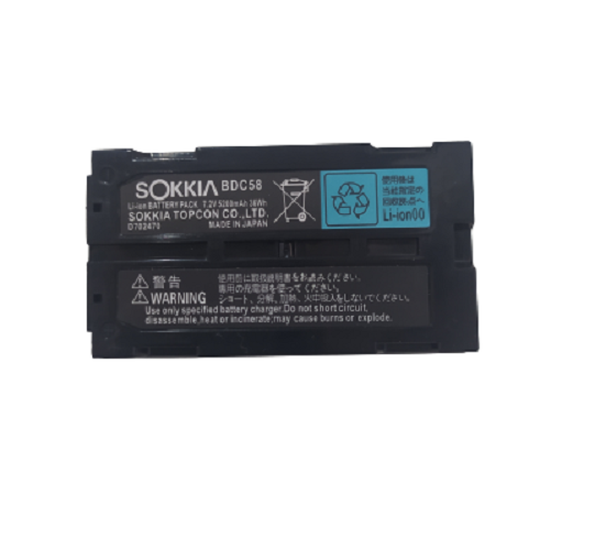 Bateria modelo BDC 58 para Estação Total Sokkia e GPS RTK - Imagem 3