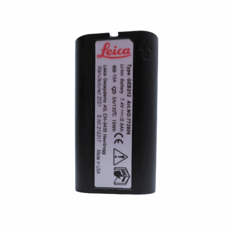 Bateria Modelo GEB-212 para Estação Total Leica