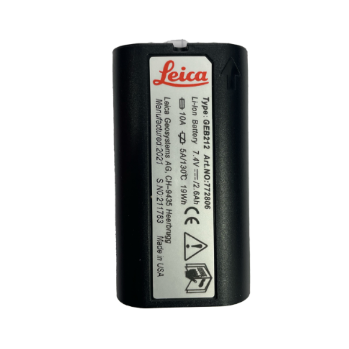 Bateria Modelo GEB-212 para Estação Total Leica - Imagem 6
